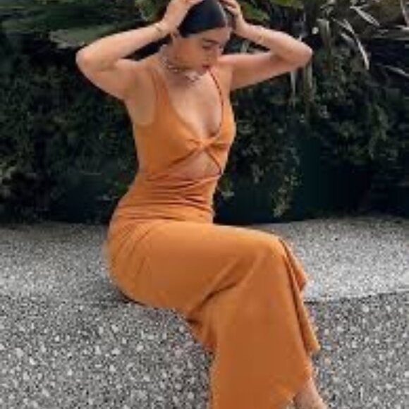 Cut-out Mid Dress by L* Space - Picture 1 of 2